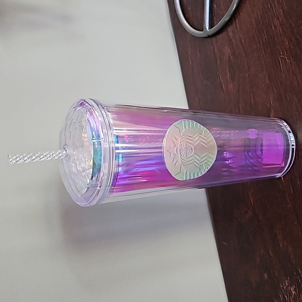 NWT Starbucks holographic 24 oz. Tumbler